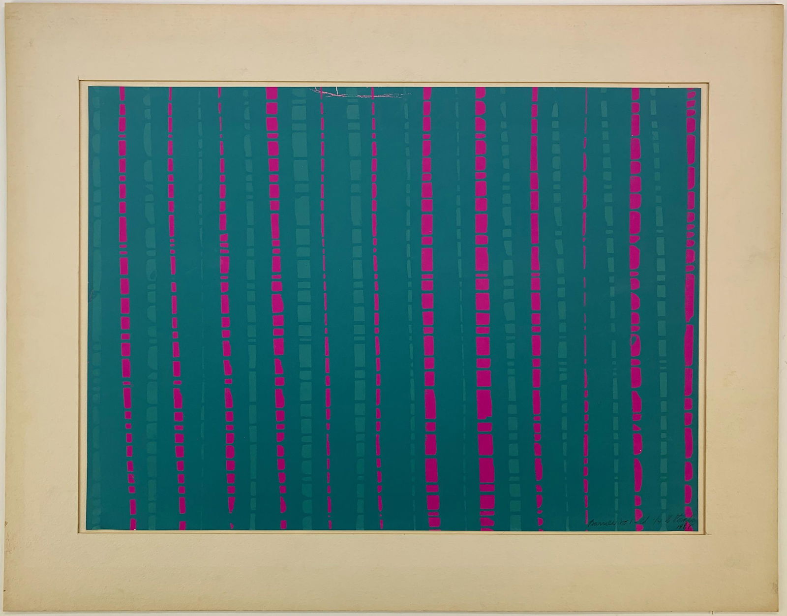 "Barrier No. 1" by Walter Stomps (US, 1929-2020) (1 of 6)