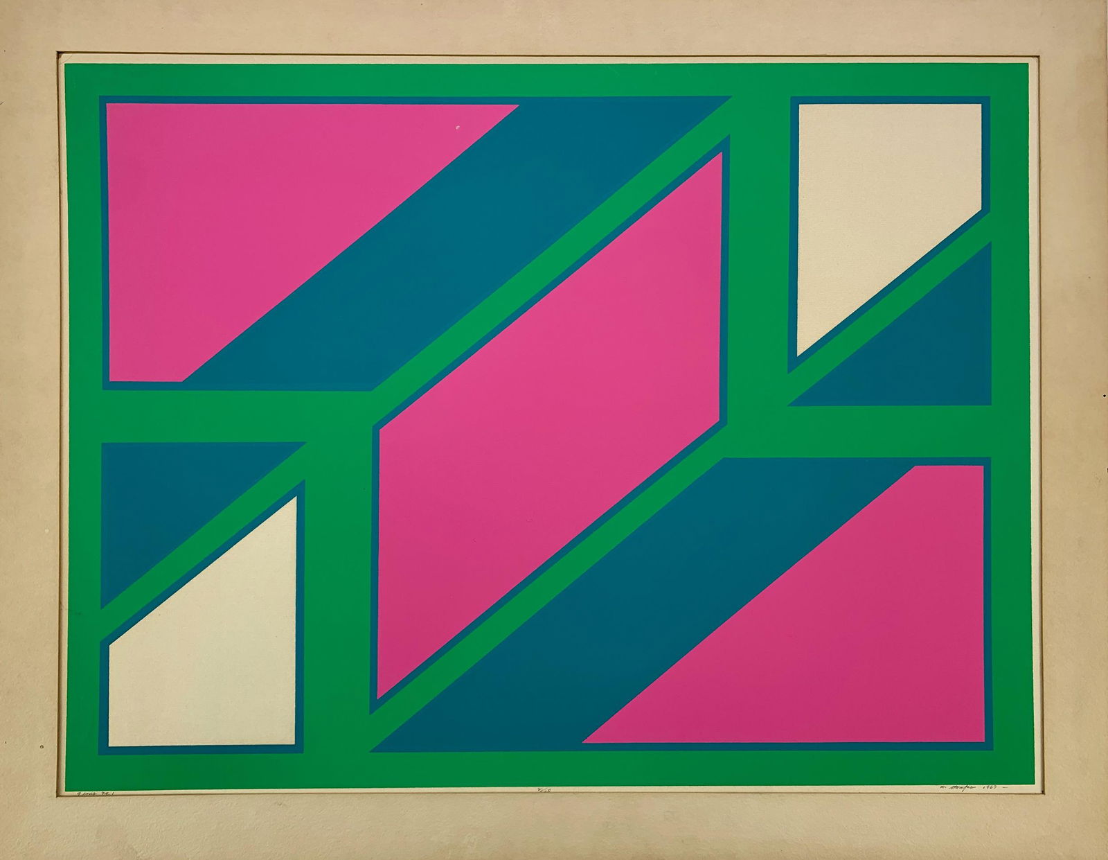 "Finia No. 1" by Walter Stomps (US, 1929-2020) (1 of 6)