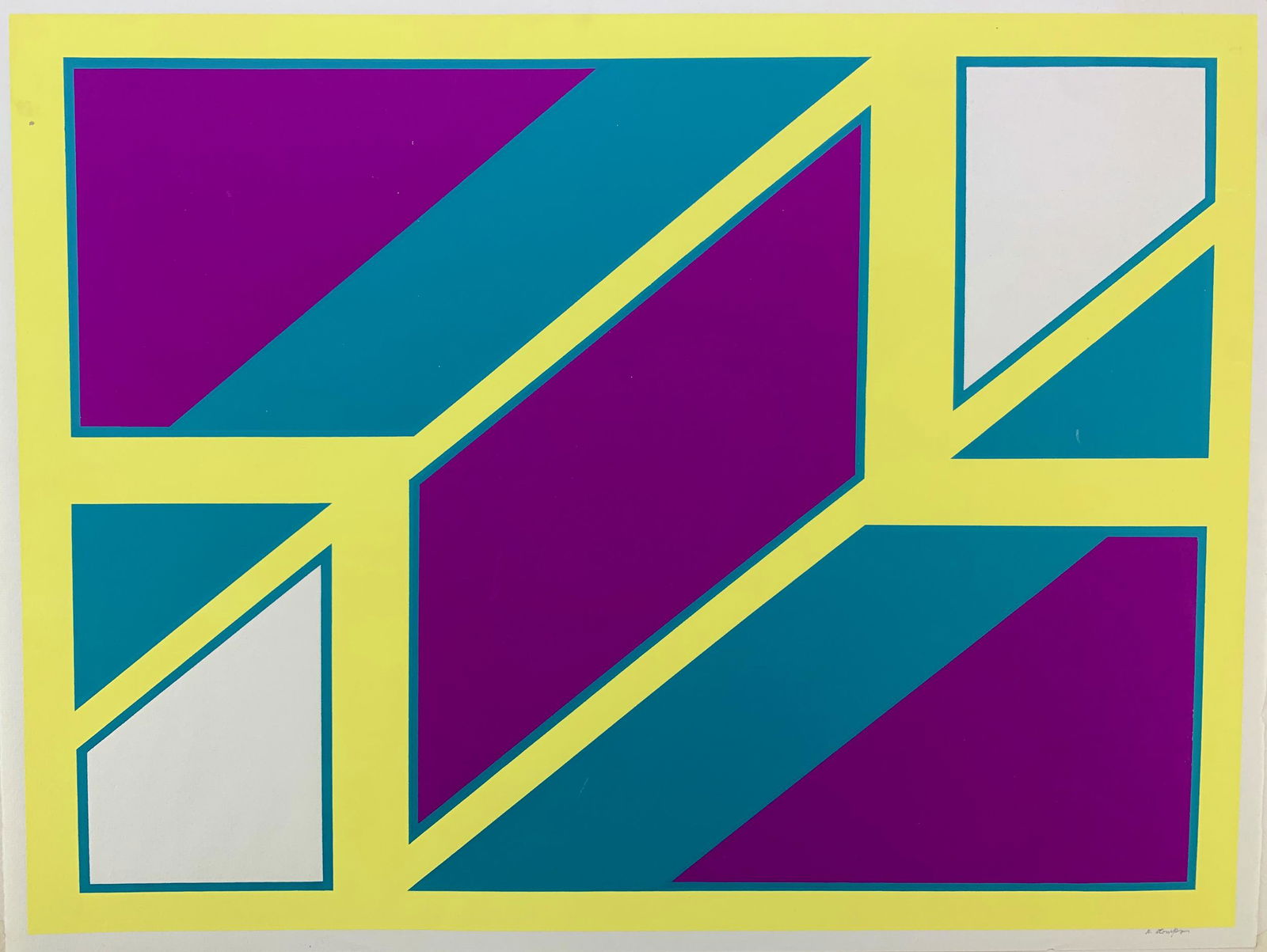 "Finia No. 3" by Walter Stomps (US, 1929-2020) (1 of 6)