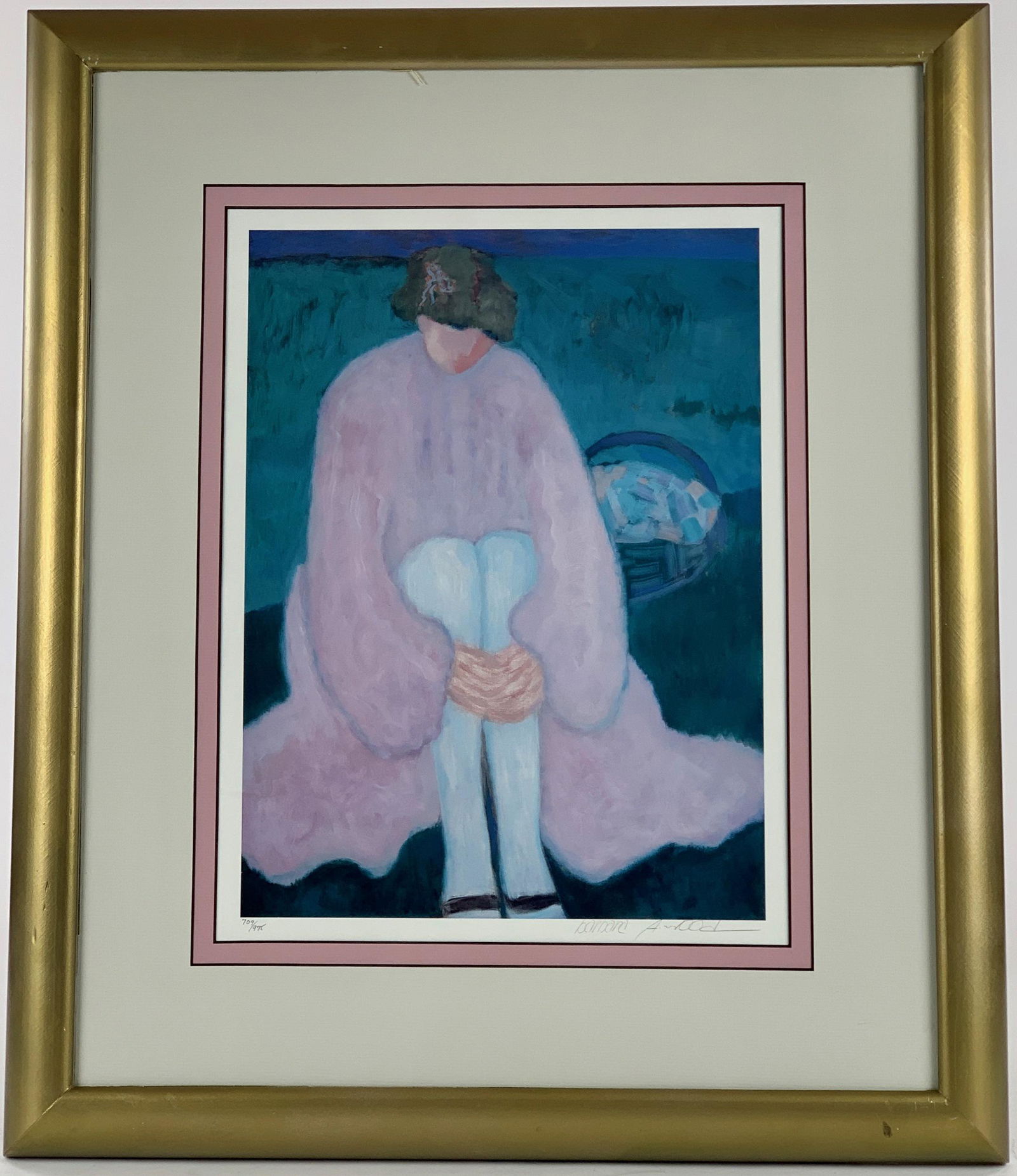 Barbara Wood Modernist Offset Lithograph (1 of 5)