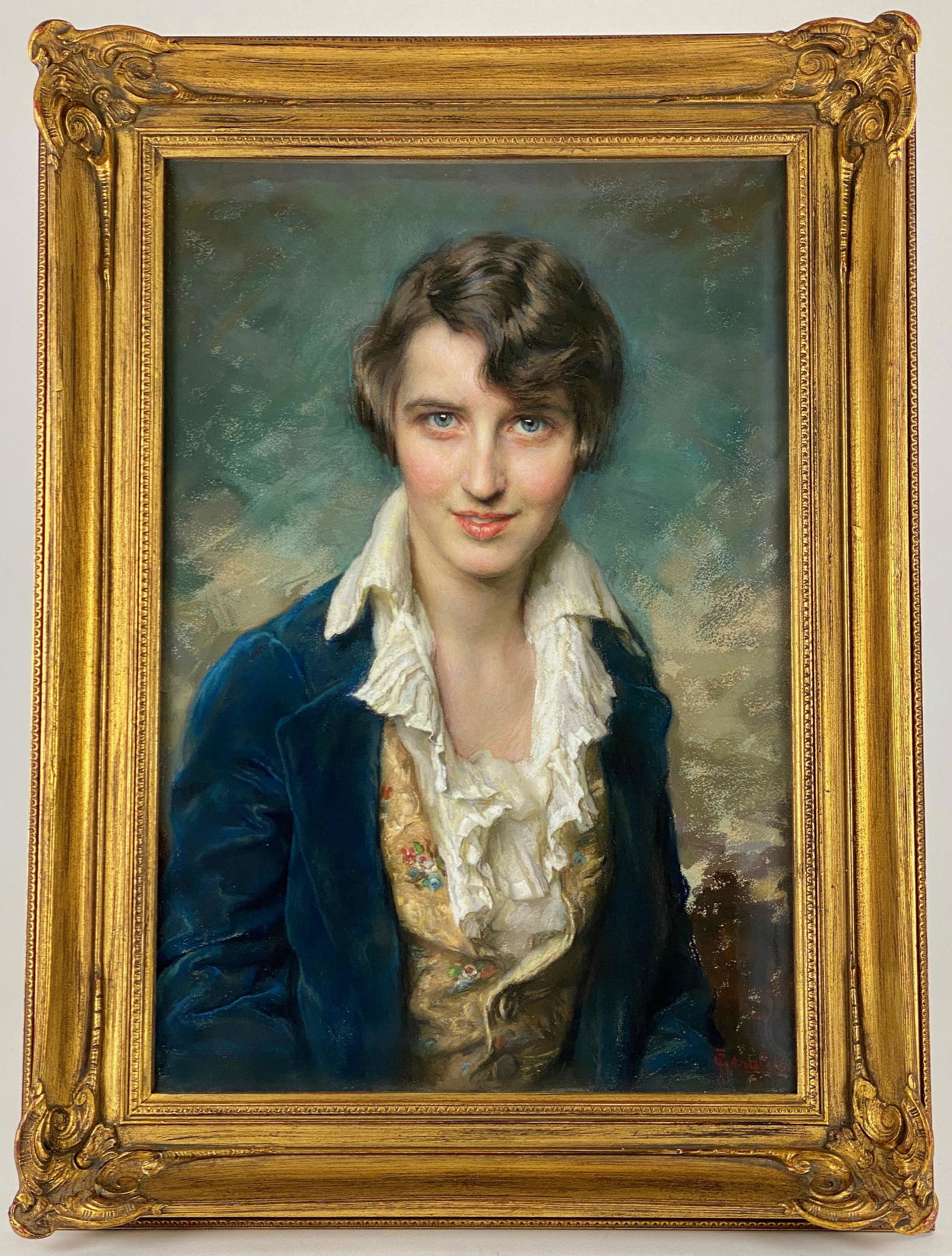 Portrait of Mabel Wood Pogue by Therese Geraldy (1 of 10)