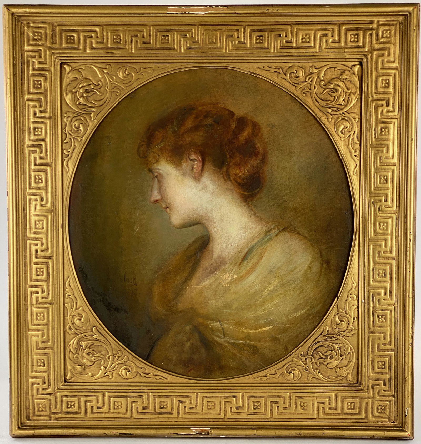 Portrait of Lida Mitchel Fenton by Von Lenbach (1 of 9)