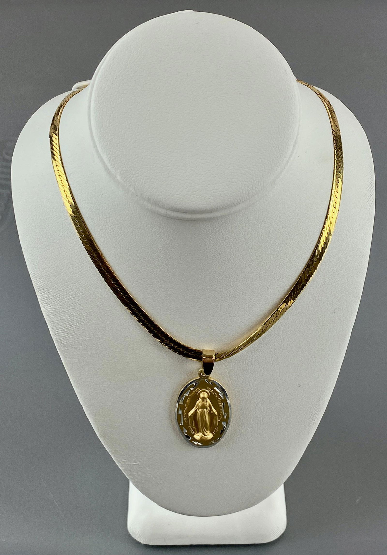 14K Gold Chain with Masonic Clasp (1 of 5)