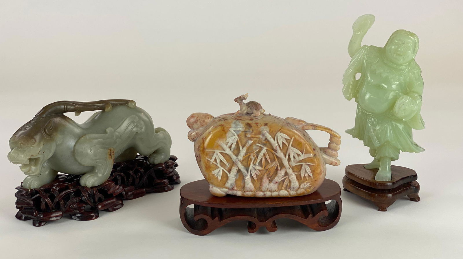 A Collection of Three Sculptures on Stands (1 of 10)