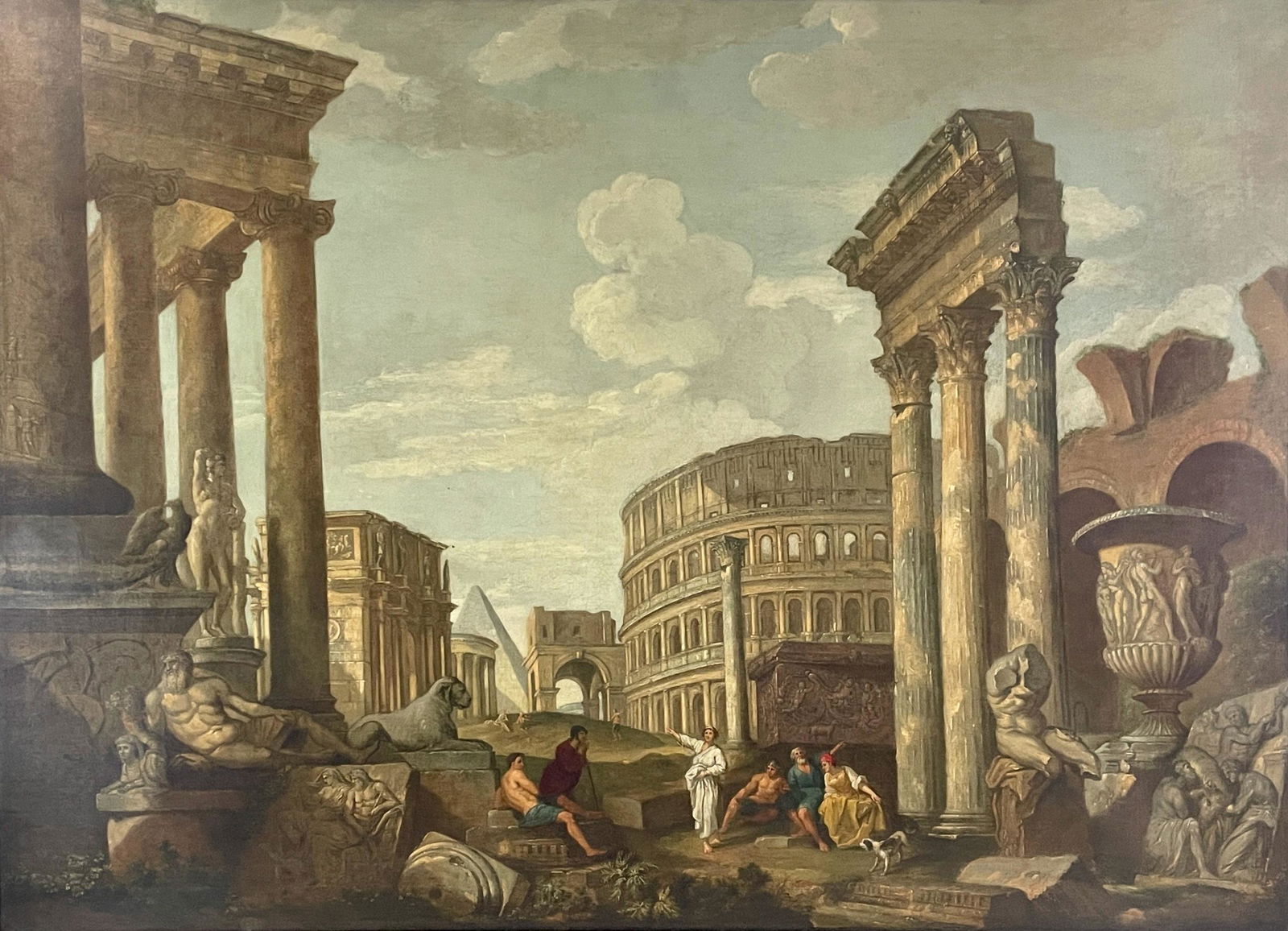 An Italian Capriccio Painting with Giovanni Panini (1 of 18)