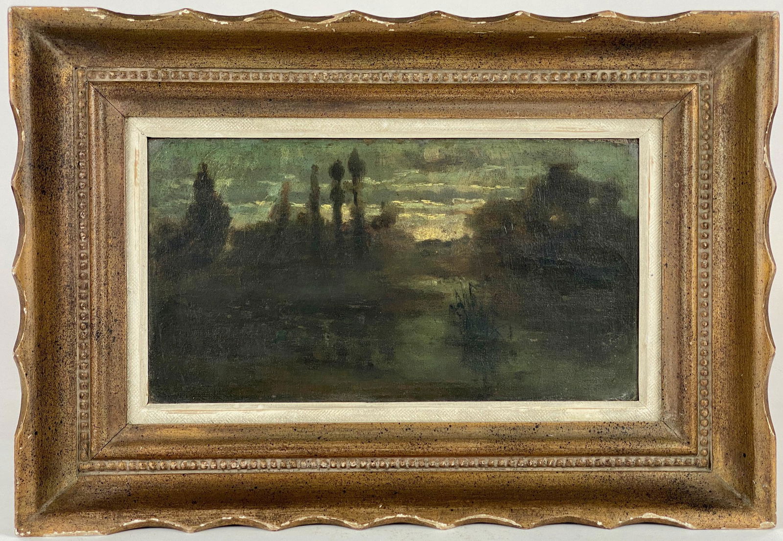 Tonalist Landscape Oil on Canvas (1 of 4)