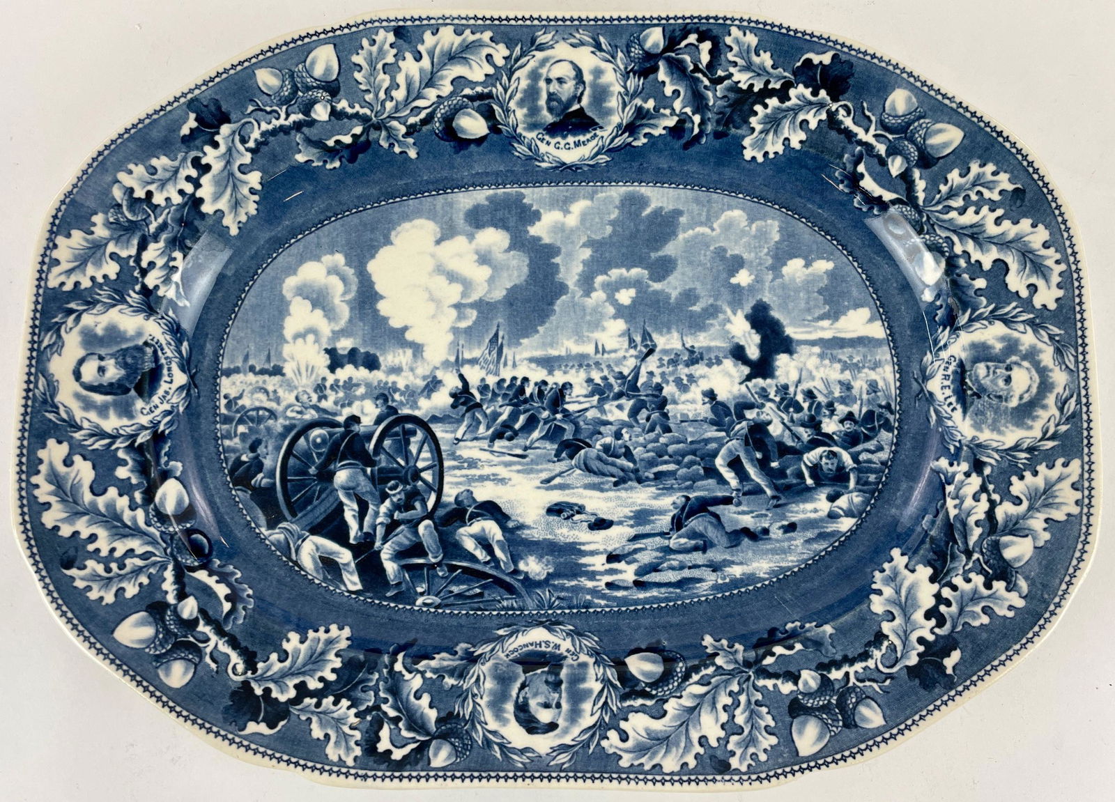 Bennett "Pickett's Charge" Transfer Platter (1 of 5)