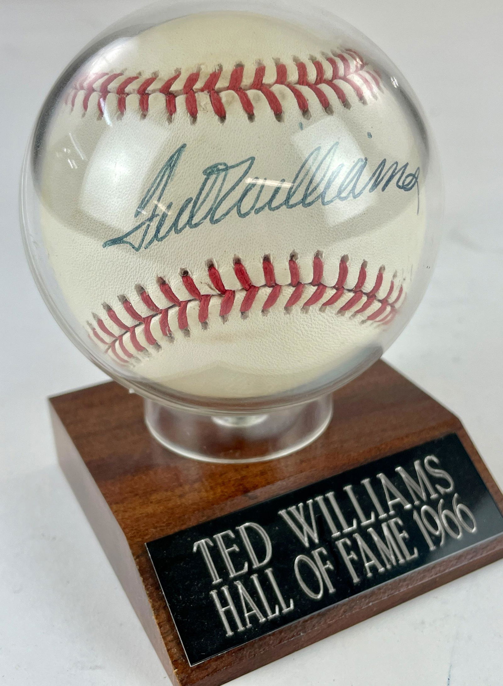 An Authenticated Ted Williams Signed Baseball (1 of 2)