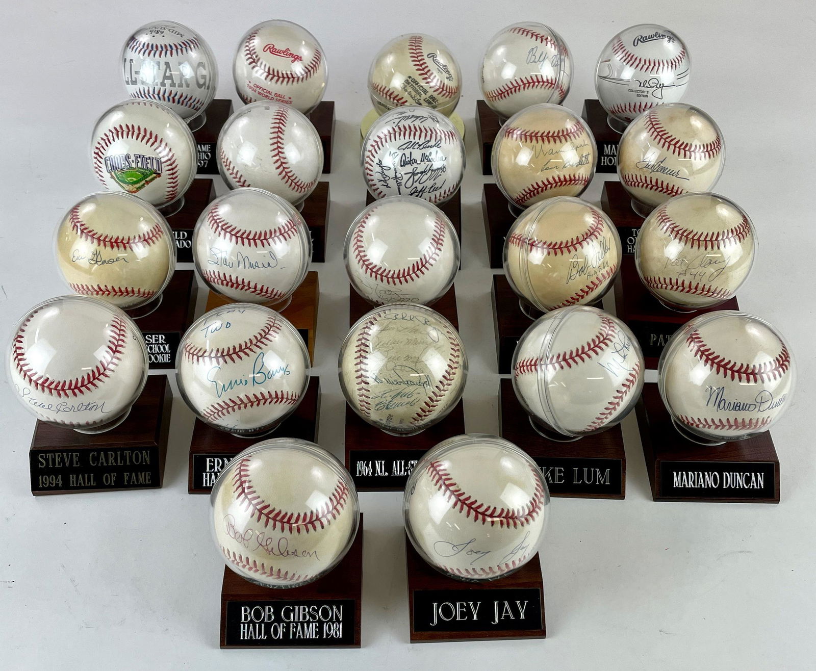 Collection of 14 Signed Major League Baseballs (1 of 6)