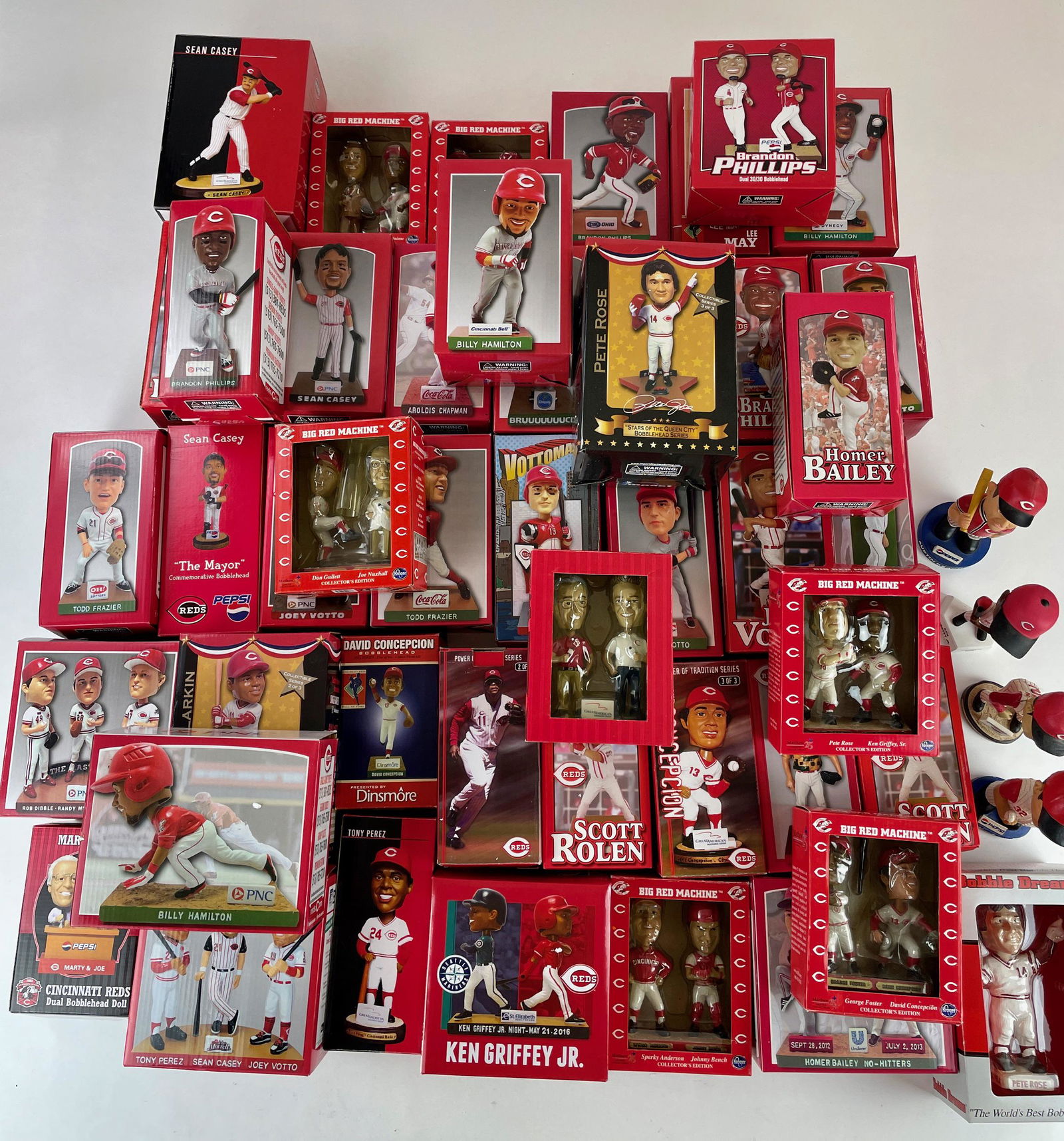 Massive Collection of Cincinnati Reds Bobbleheads (1 of 3)