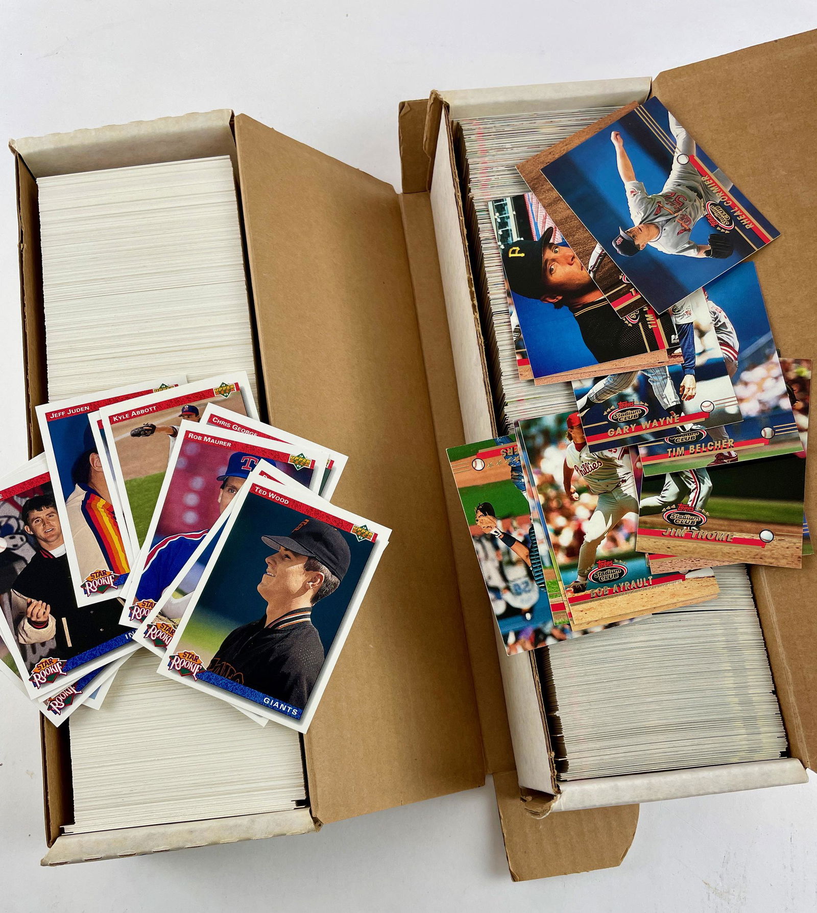 1993 Upper Deck and 1993 Stadium Club sets (1 of 3)