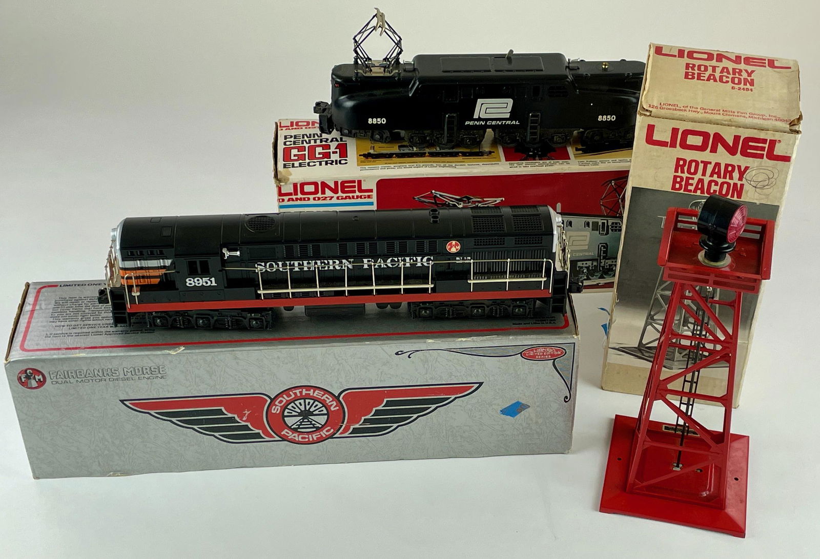 Lionel Boxed Trains and Beacon (1 of 5)