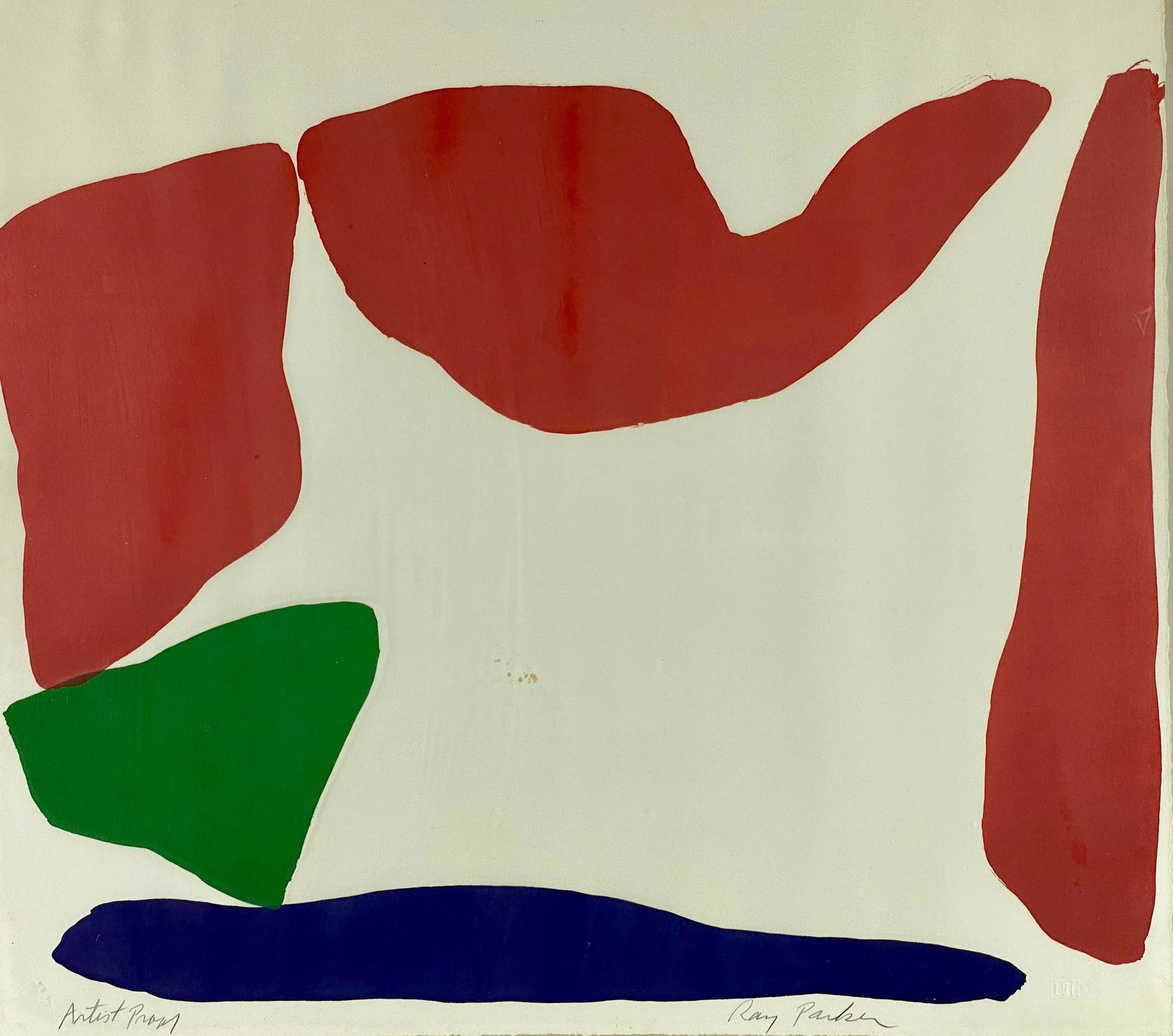 Untitled Lithograph by Ray Parker (1 of 5)