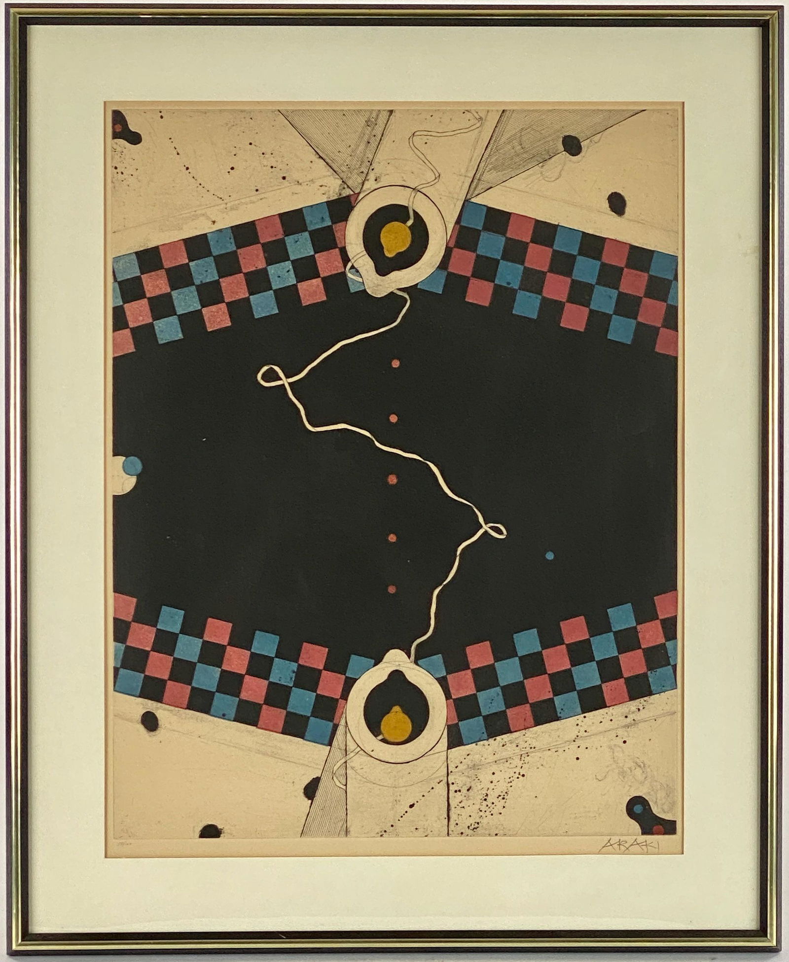 Four Framed Lithographs by Araki (1 of 16)