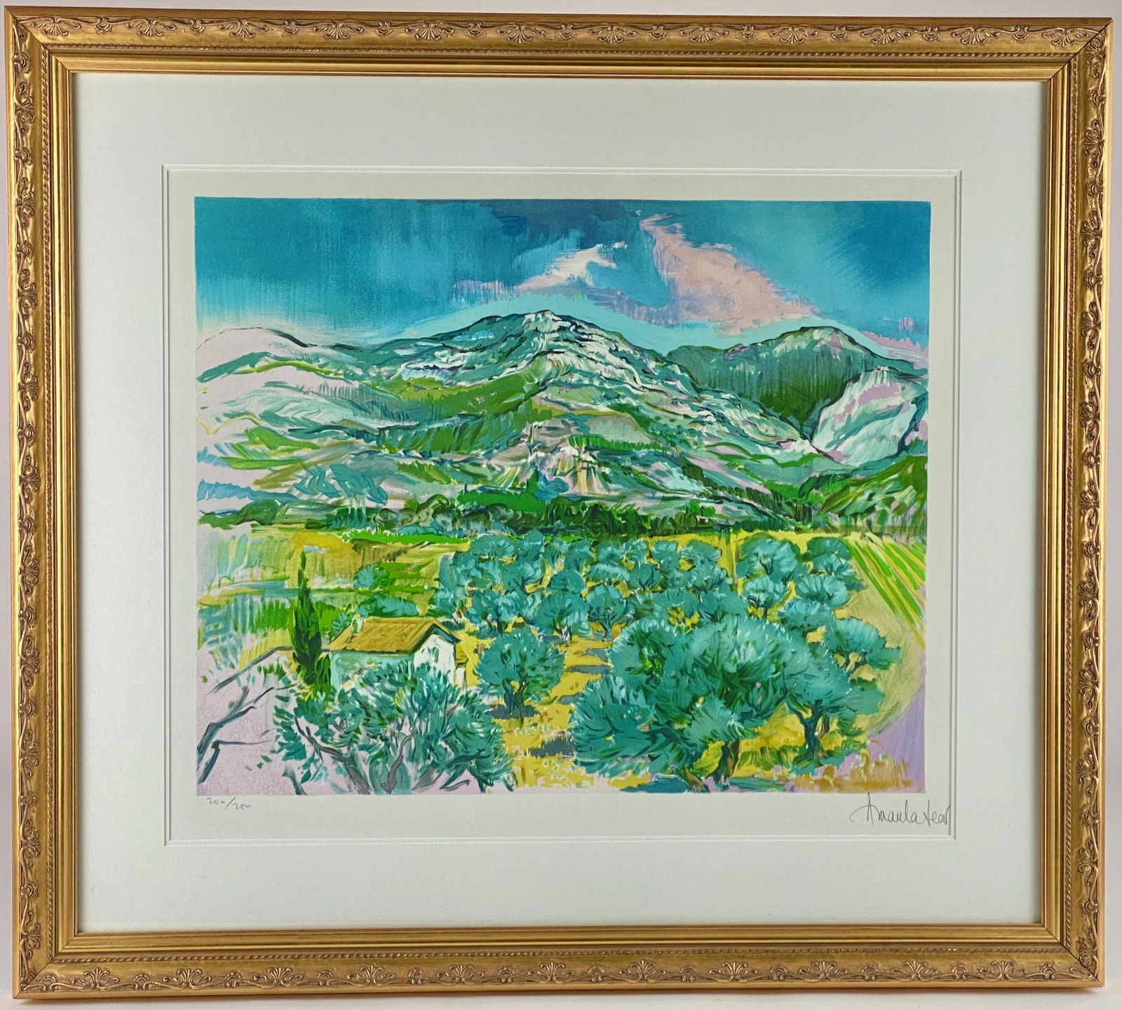 Amanda Lear (French, 1939-) Lithograph (1 of 5)