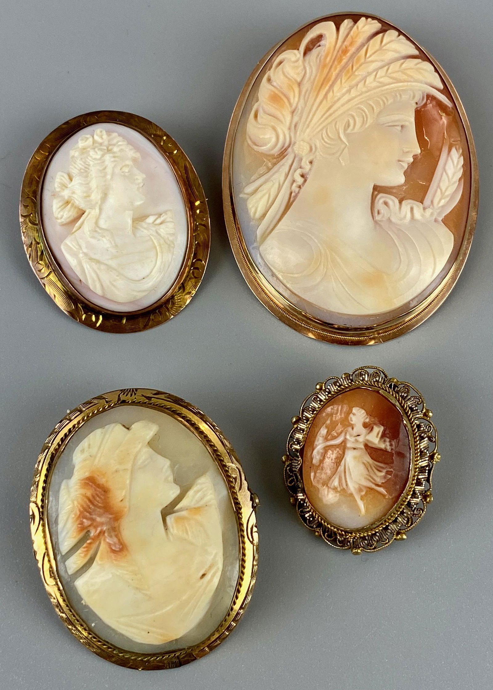 Collection of Four Cameos (1 of 5)