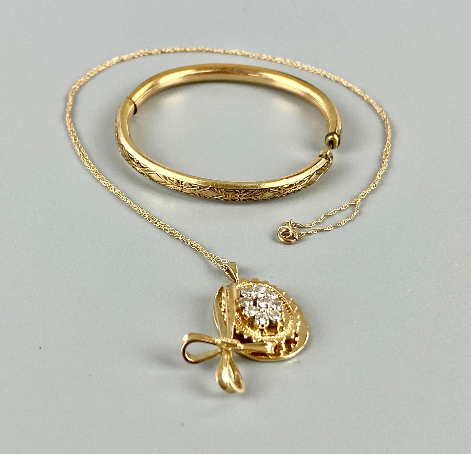 Pair of 10K Gold Items (1 of 6)