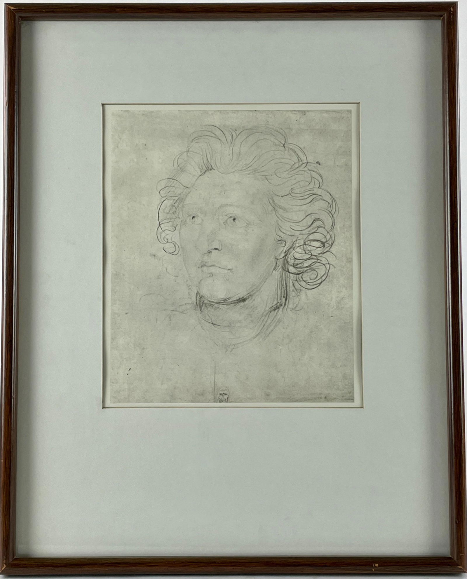 Seven Framed Reproduction Prints and Drawings (1 of 8)