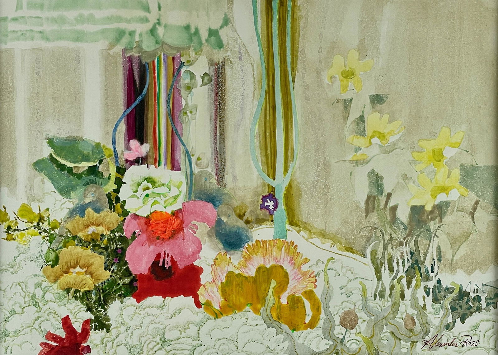 Alexander Ross Watercolor "Suite Piece" (1 of 4)