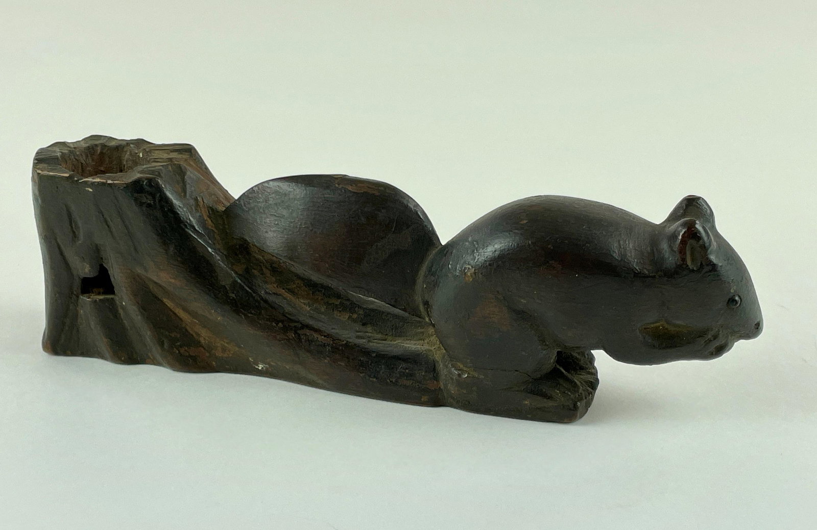 Carved Squirrel Pipe, Elder Ward, 1939 (1 of 6)