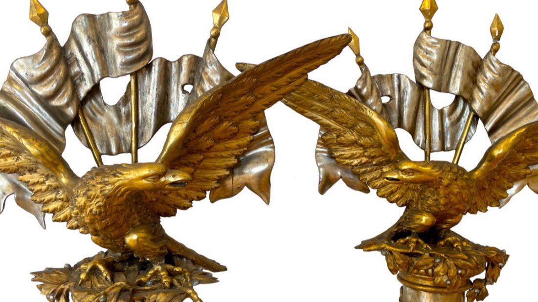 Important Carved Eagles for Alexander Pope Humphrey Jr. (1 of 20)
