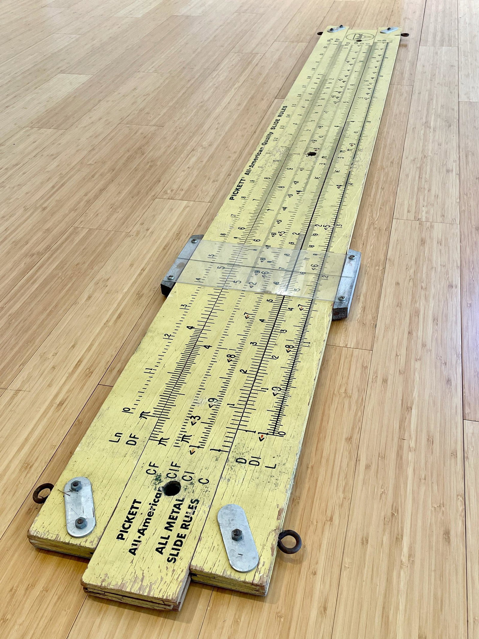 Large Pickett Slide Rule Trade Sign (1 of 4)