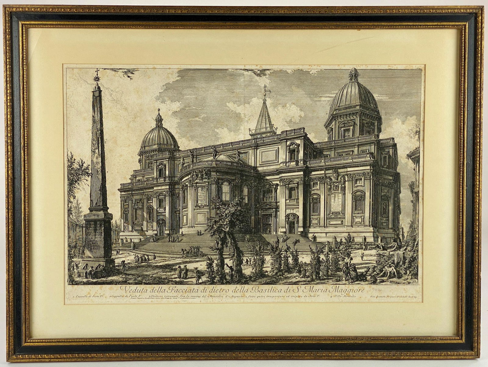 Giov. Battista Piranesi, Etching, Maria Maggiore (1 of 10)