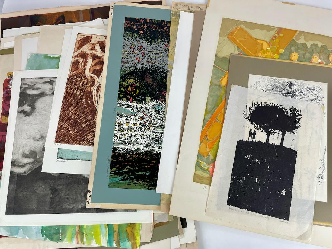 An Atelier 17 Time Capsule, Prints from Walter Sorge (1 of 11)