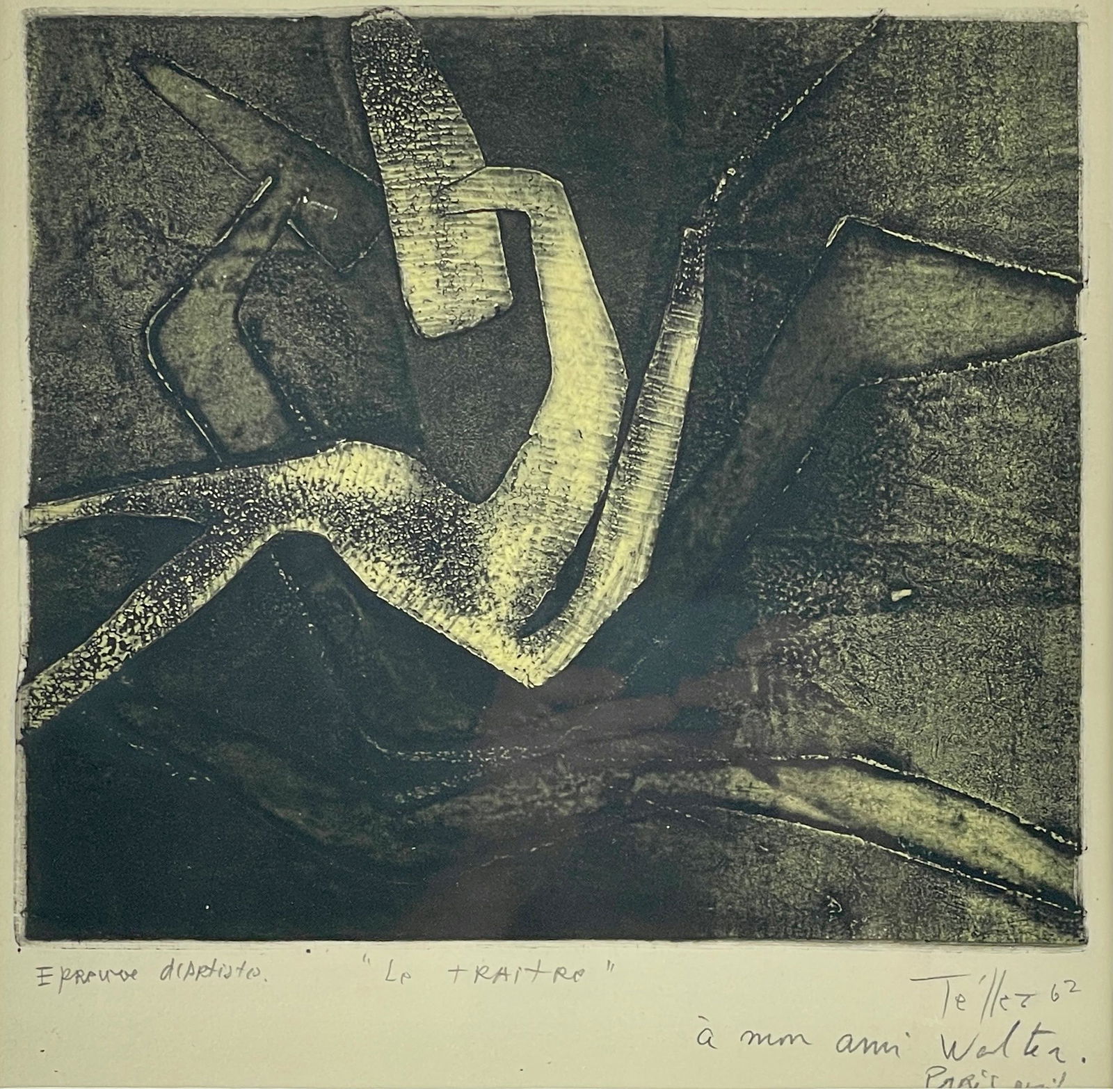 Eugenio Tellez Aquatint (1 of 3)