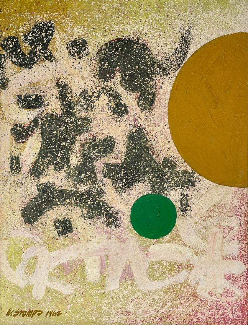 Abstract Expressionist Work by Walter Stomps, Jr. (1 of 4)