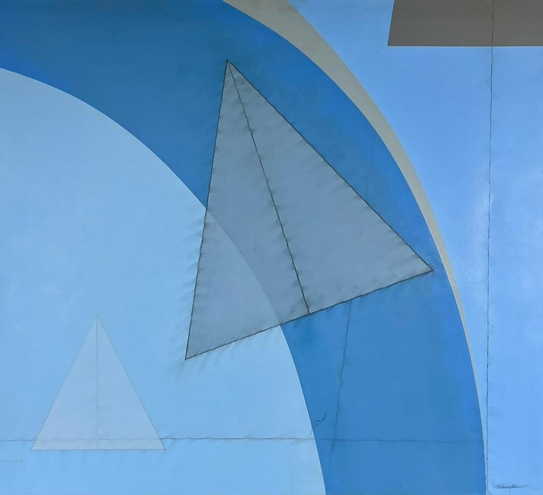 "Blue Arc" by Walter Stomps, Jr. (1 of 4)