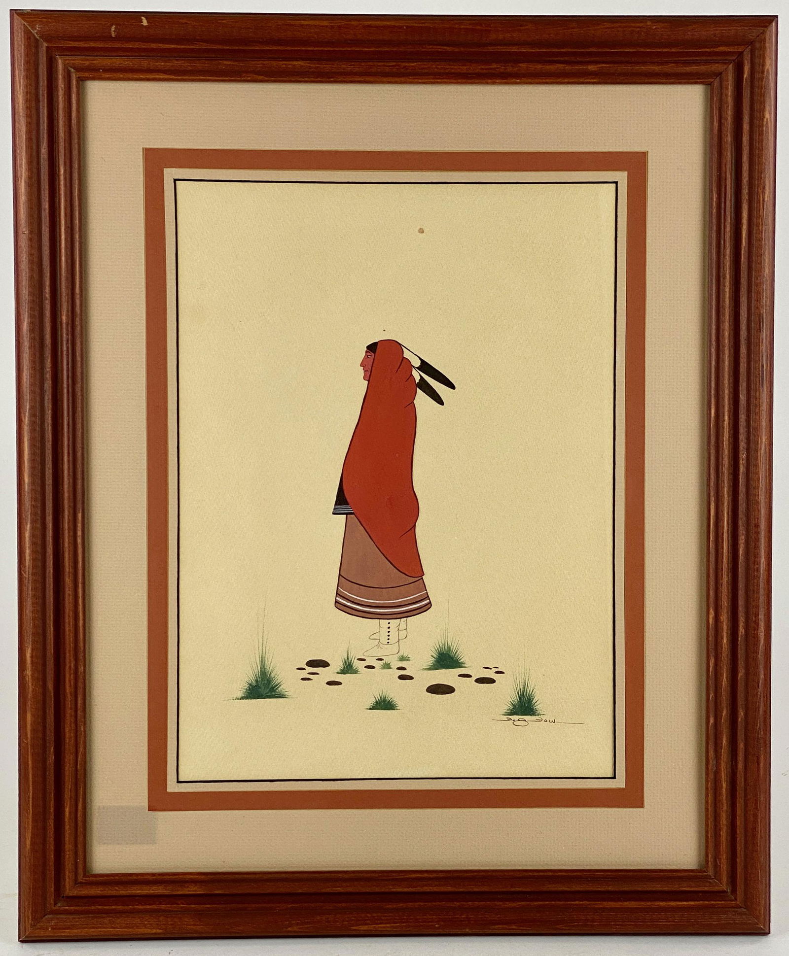 Woody Big Bow (Kiowa, 1915-1988) (1 of 4)