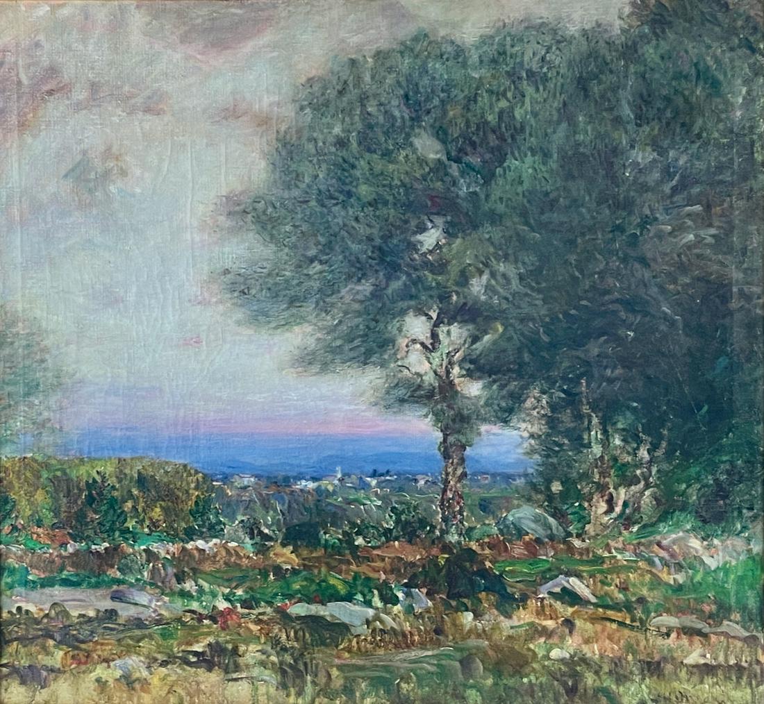 Large Oil Landscape by Lewis Henry Meakin (1 of 6)