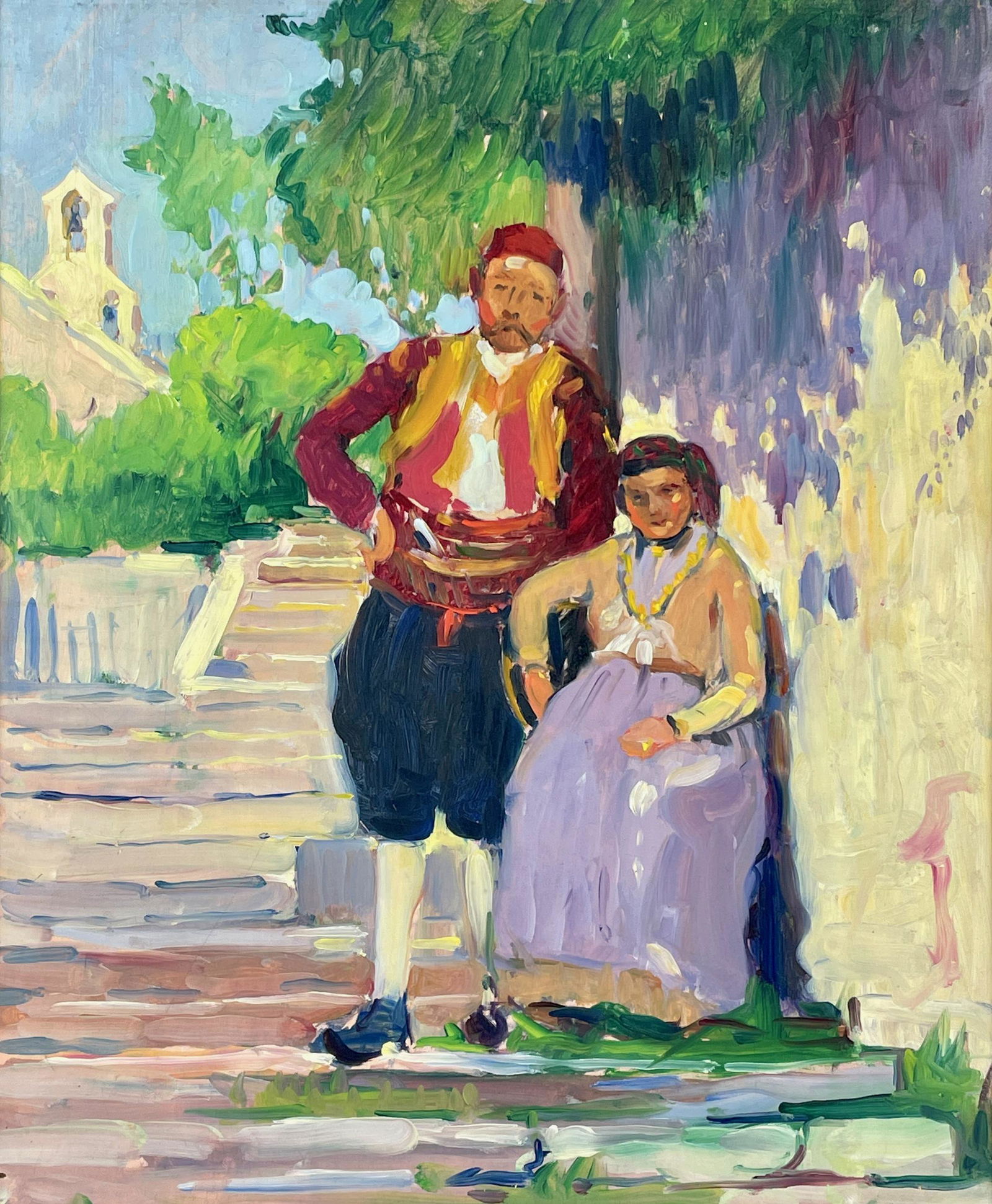 Dixie Selden (1871-1936), Oil on Board (1 of 5)