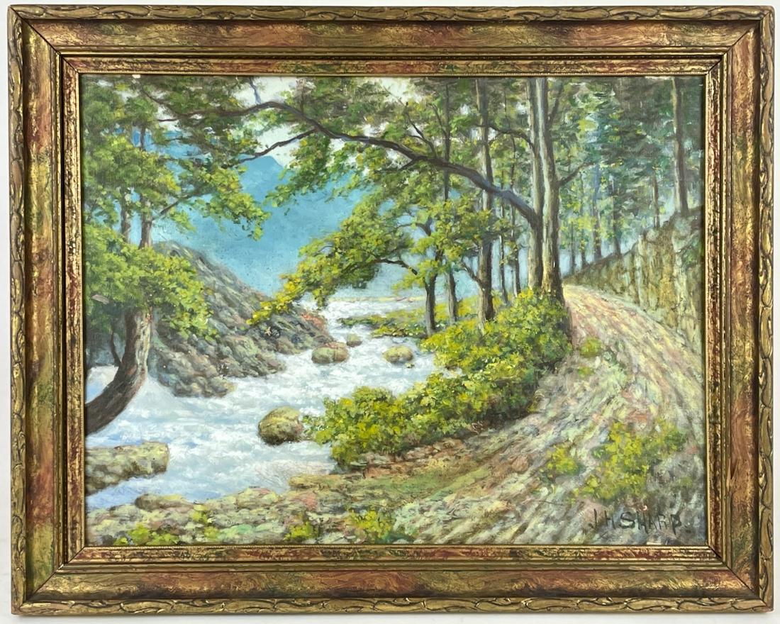 Joseph Henry Sharp (1859-1953), Landscape (1 of 4)