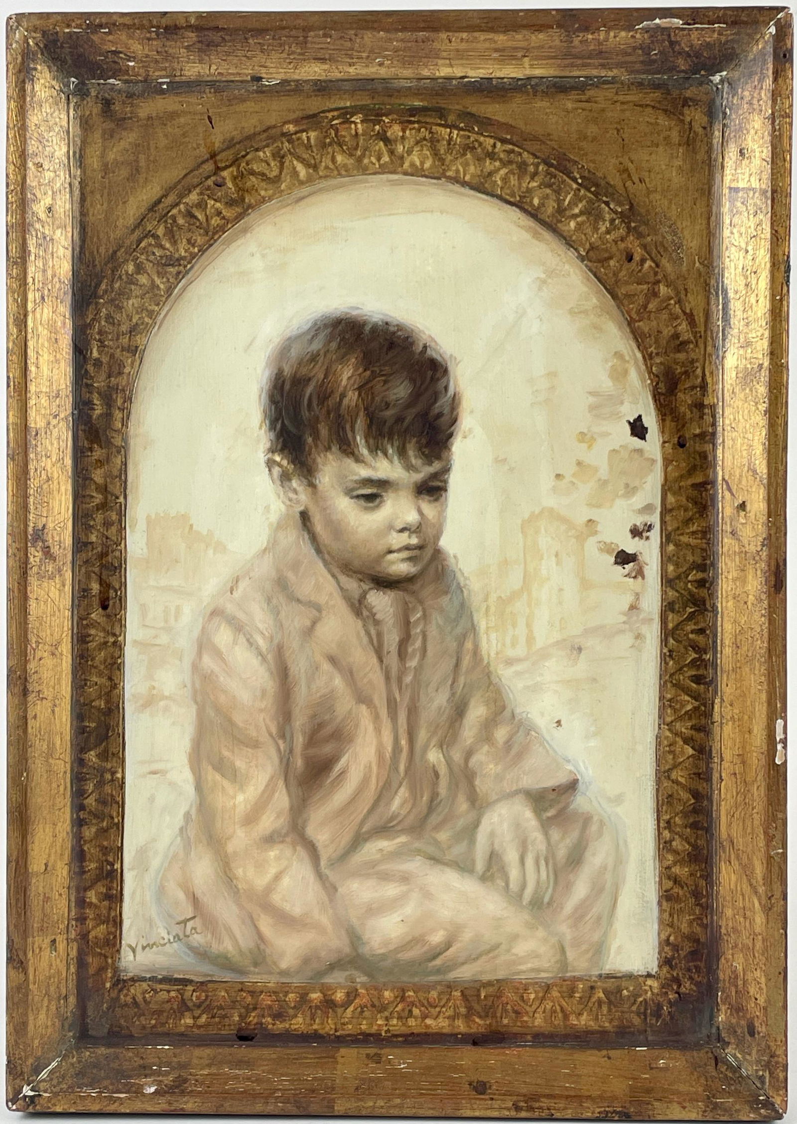 Pair of Portraits by Joseph Wallace King Vinciata (1 of 6)