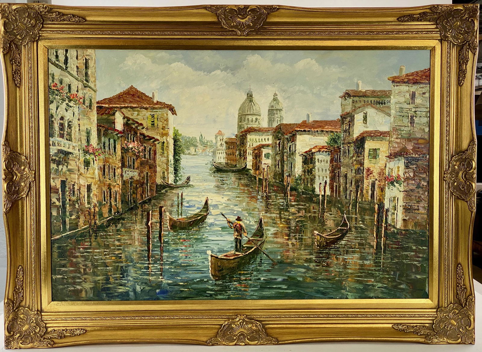 Venetian Scene, Oil on Canvas, Unsigned (1 of 10)