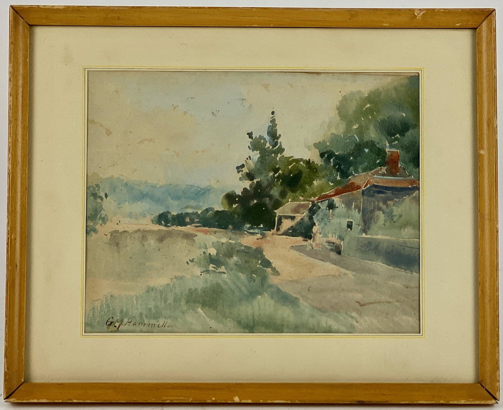 George Milton Hammell Watercolor (1 of 4)
