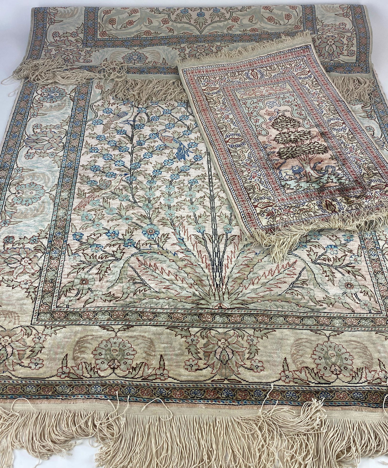 Pair of Silk "Tree of Life" Rugs Dec 08, 2021 Caza Sikes in OH