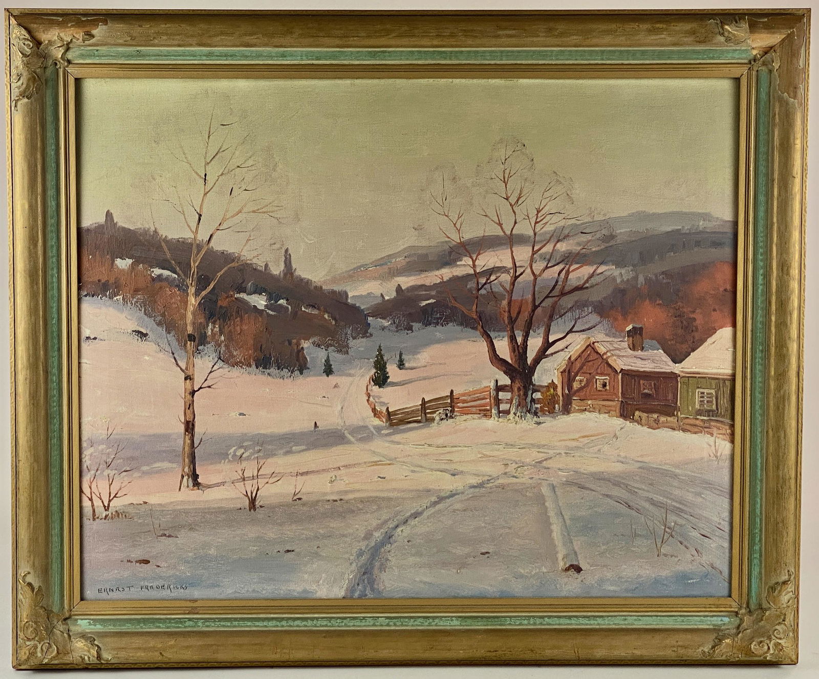 Winter Landscape by Ernest Fredericks (1 of 9)