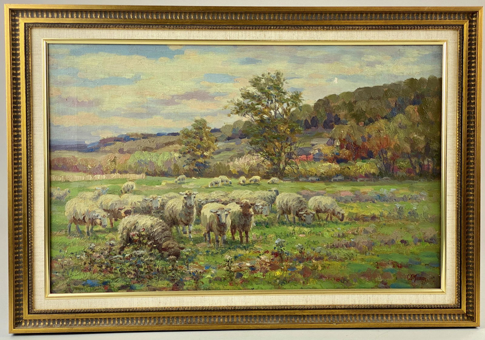 Pastoral Landscape by Charles Meurer (1 of 5)