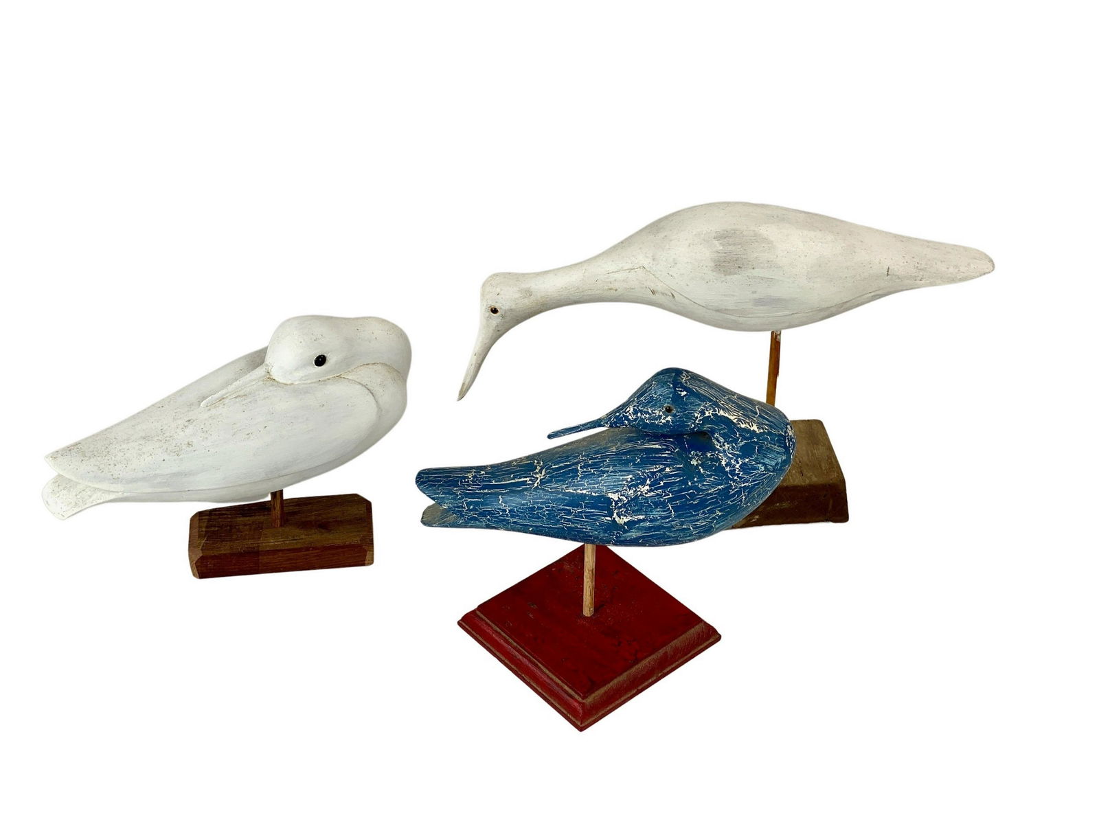 Three Shorebird Decoys by Don Bates (1 of 13)