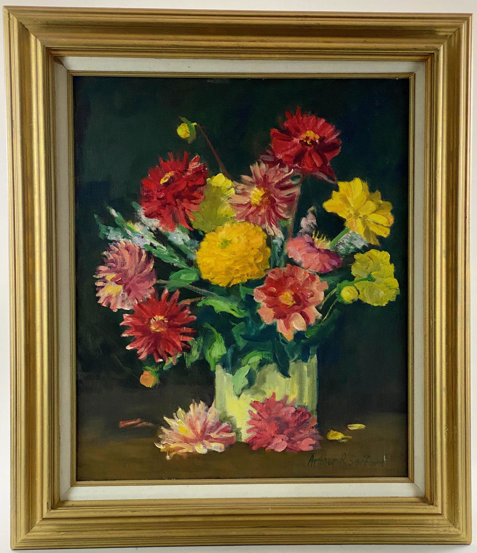 Arthur Safford (American, 1900-1922) Pair of Oils (1 of 12)