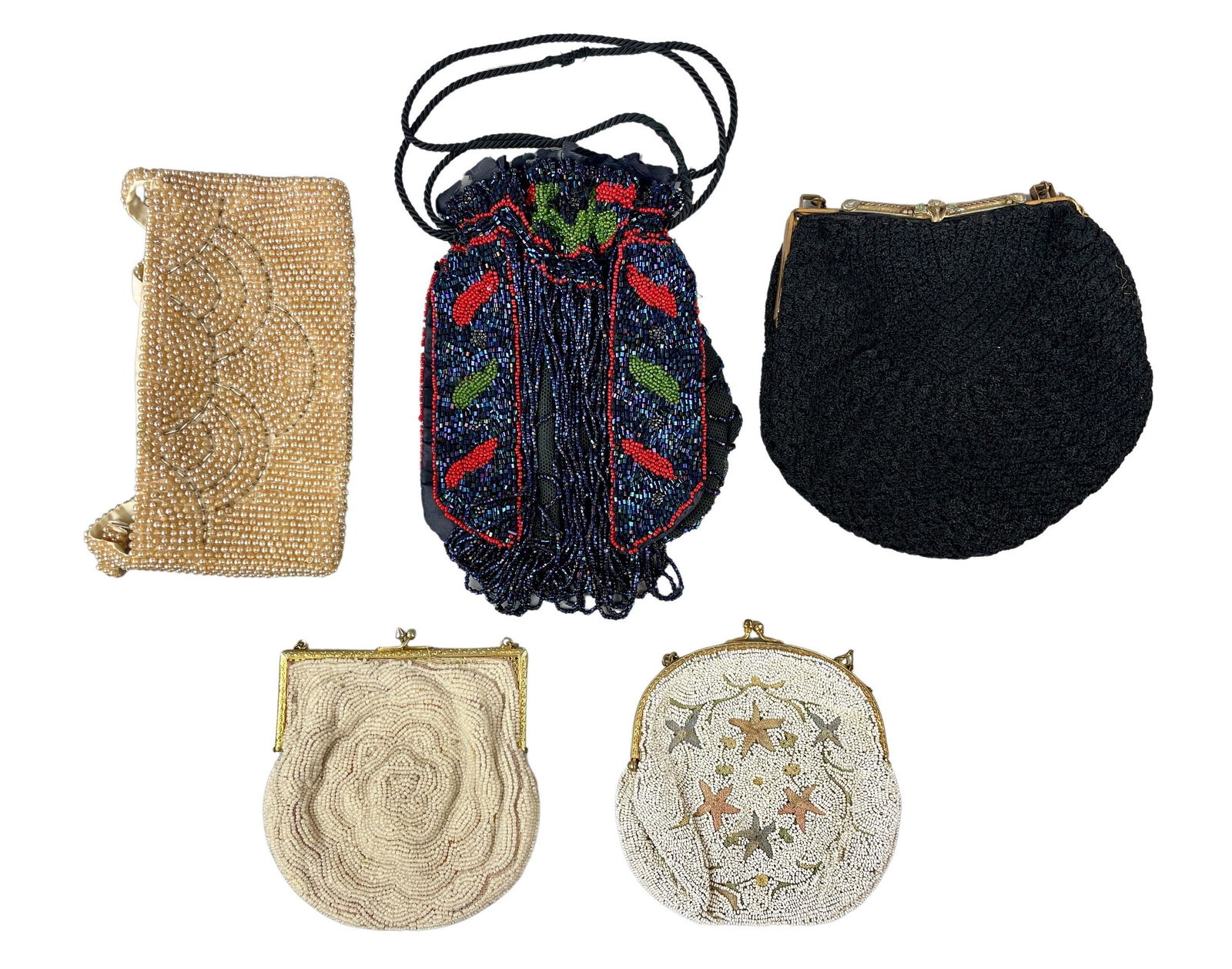 Group of Vintage/Antique Beaded Purses (1 of 7)