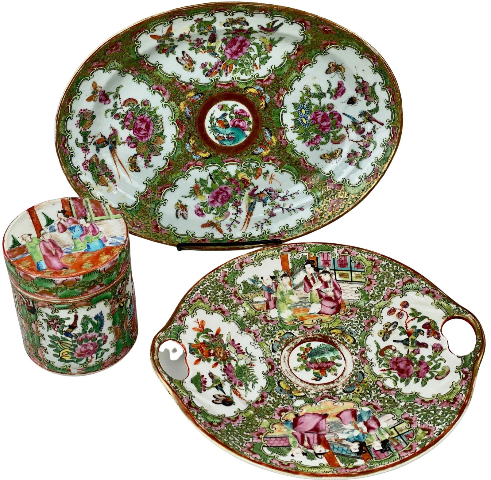 Chinese Rose Medallion Porcelain (1 of 14)