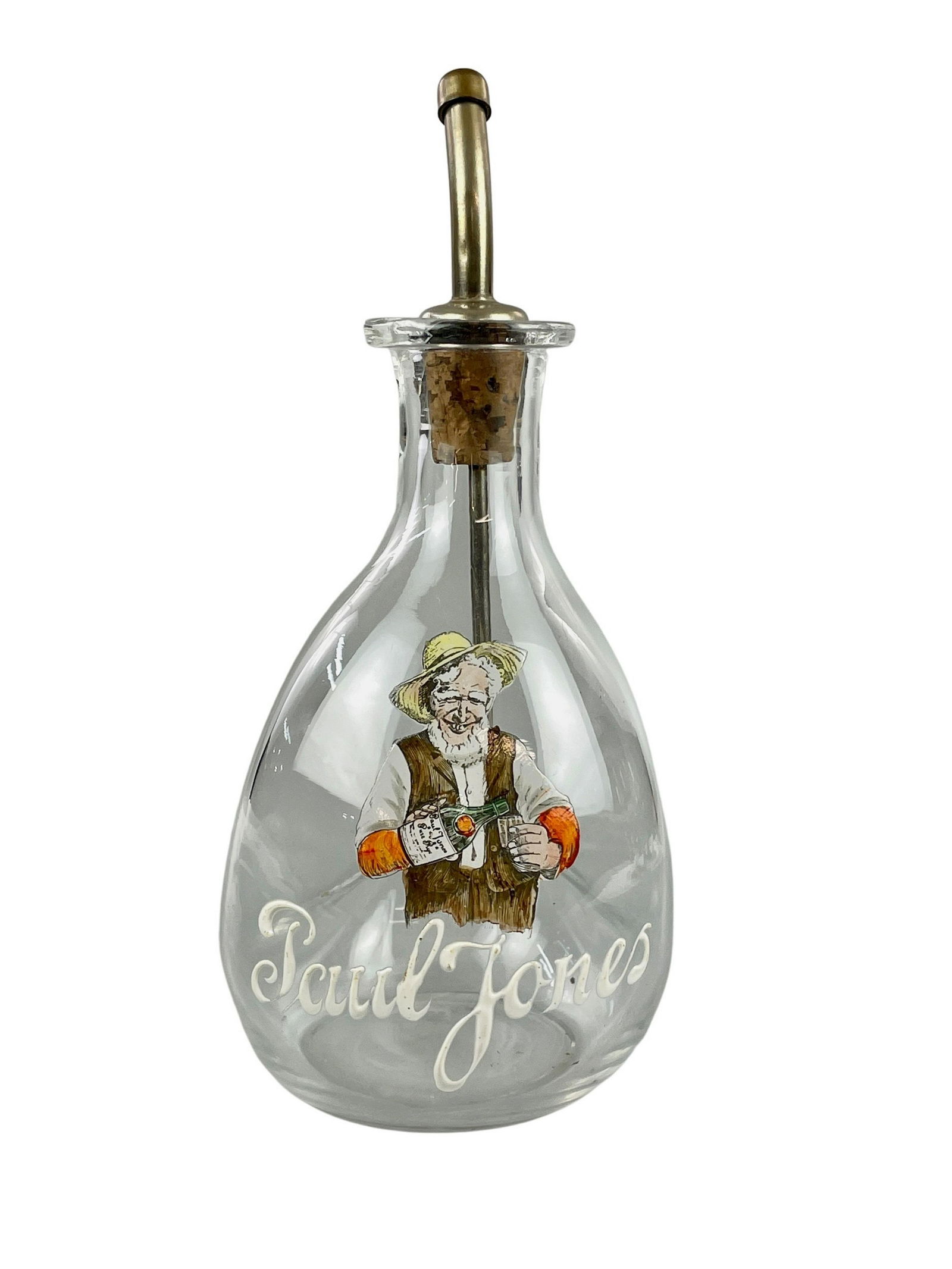 Glass and Enamel "Paul Jones" Decanter Advertisement (1 of 6)