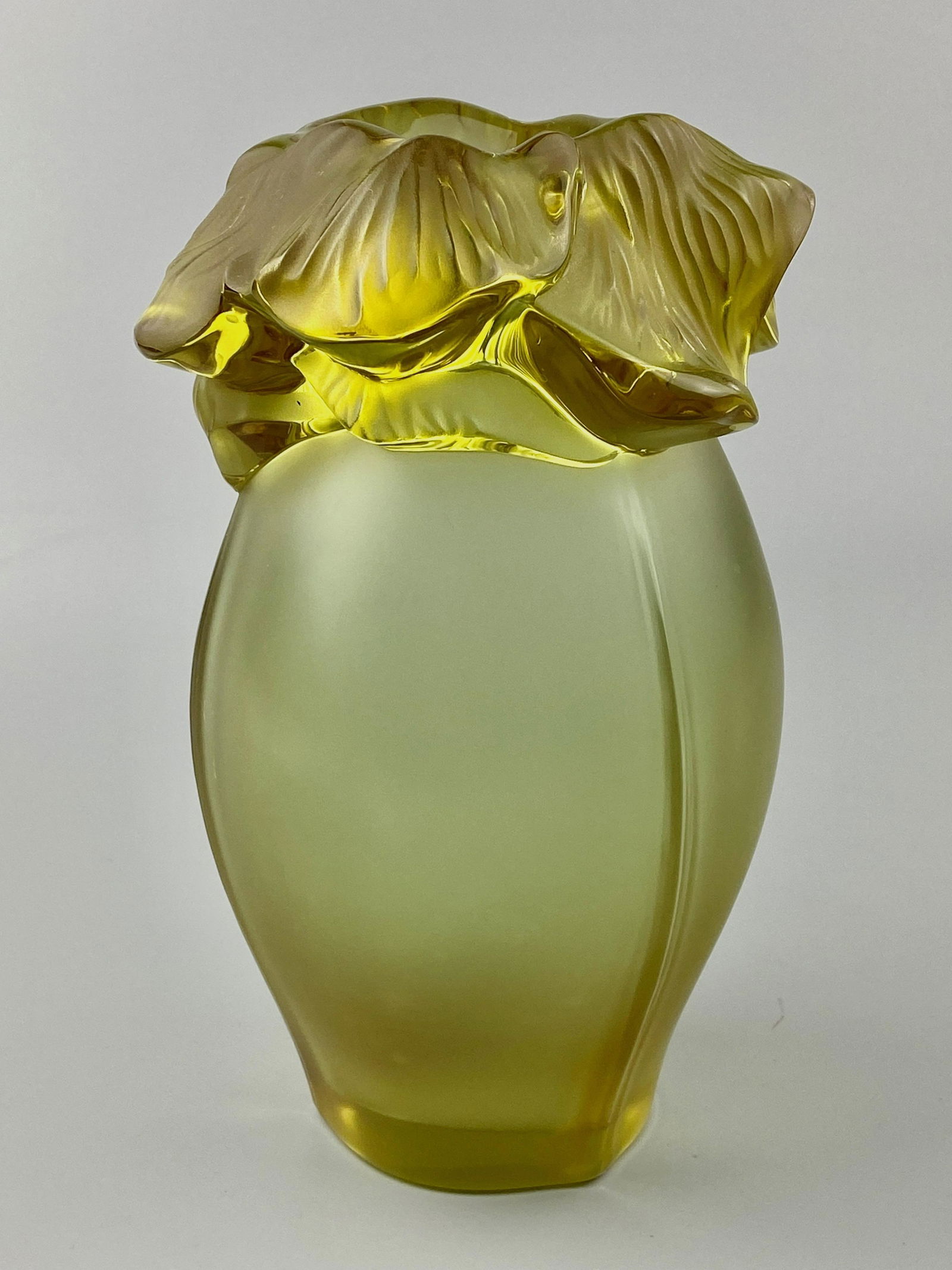 Lalique Saint Barth Glass Vase (1 of 8)