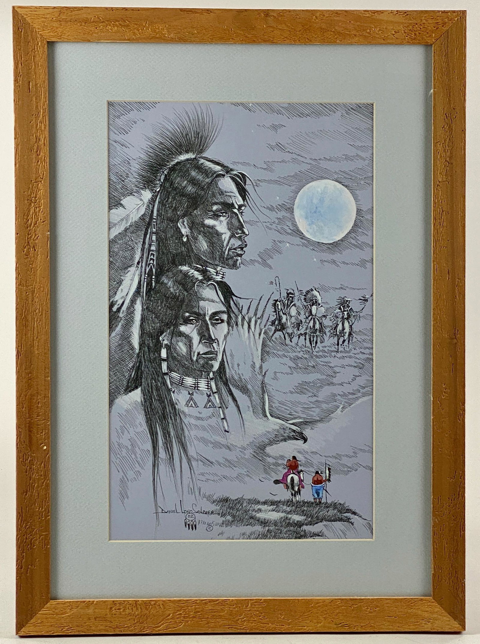 Daniel Long Soldier (Sioux), Mixed Media (1 of 5)