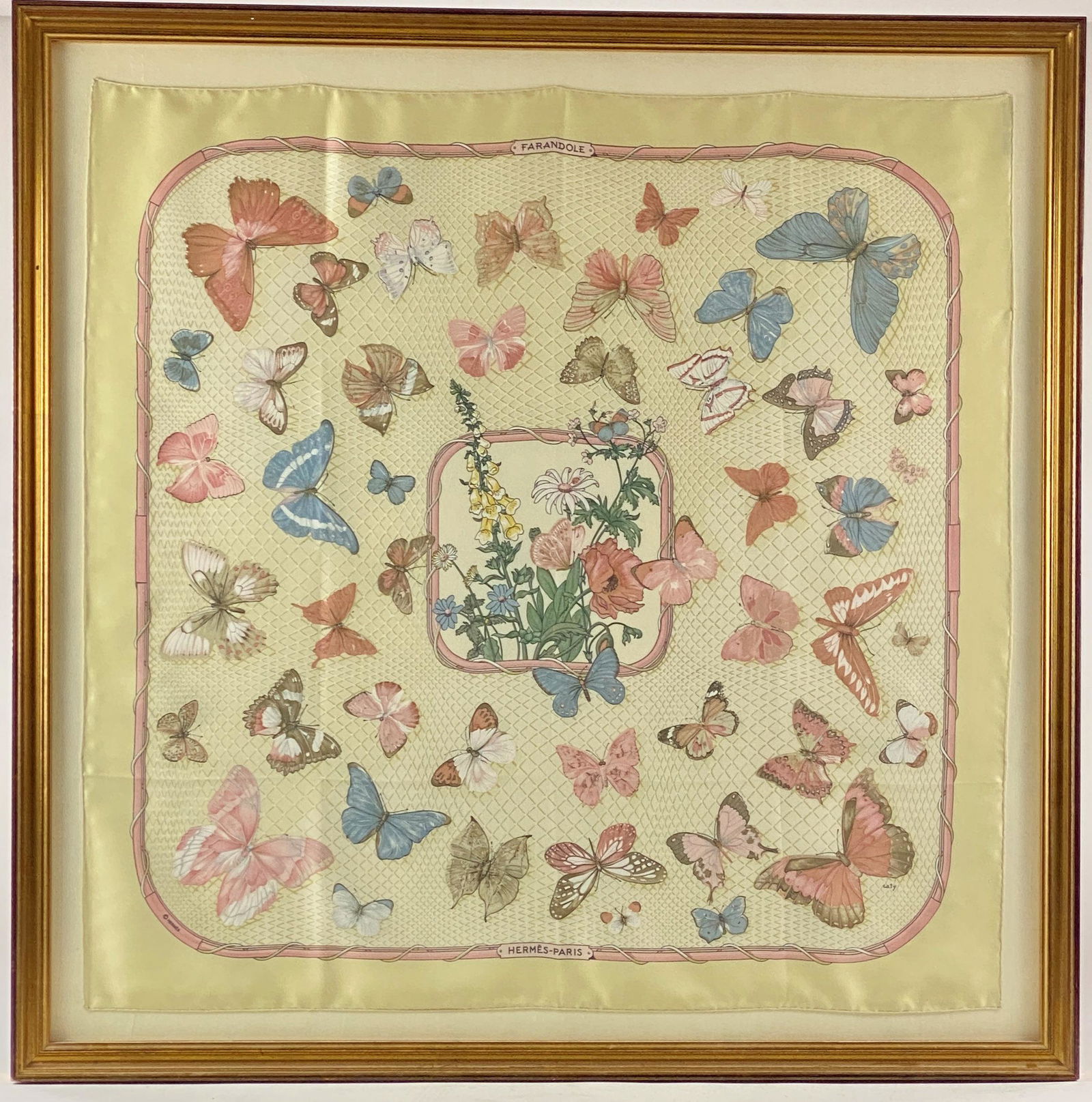 Hermes, Paris Farandole Framed Scarf (1 of 8)