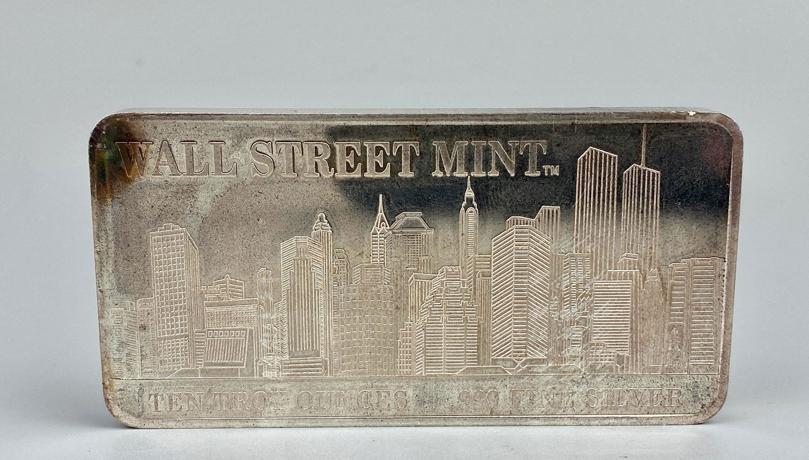 One Ten Troy Ounce Sterling Silver Bar (1 of 5)